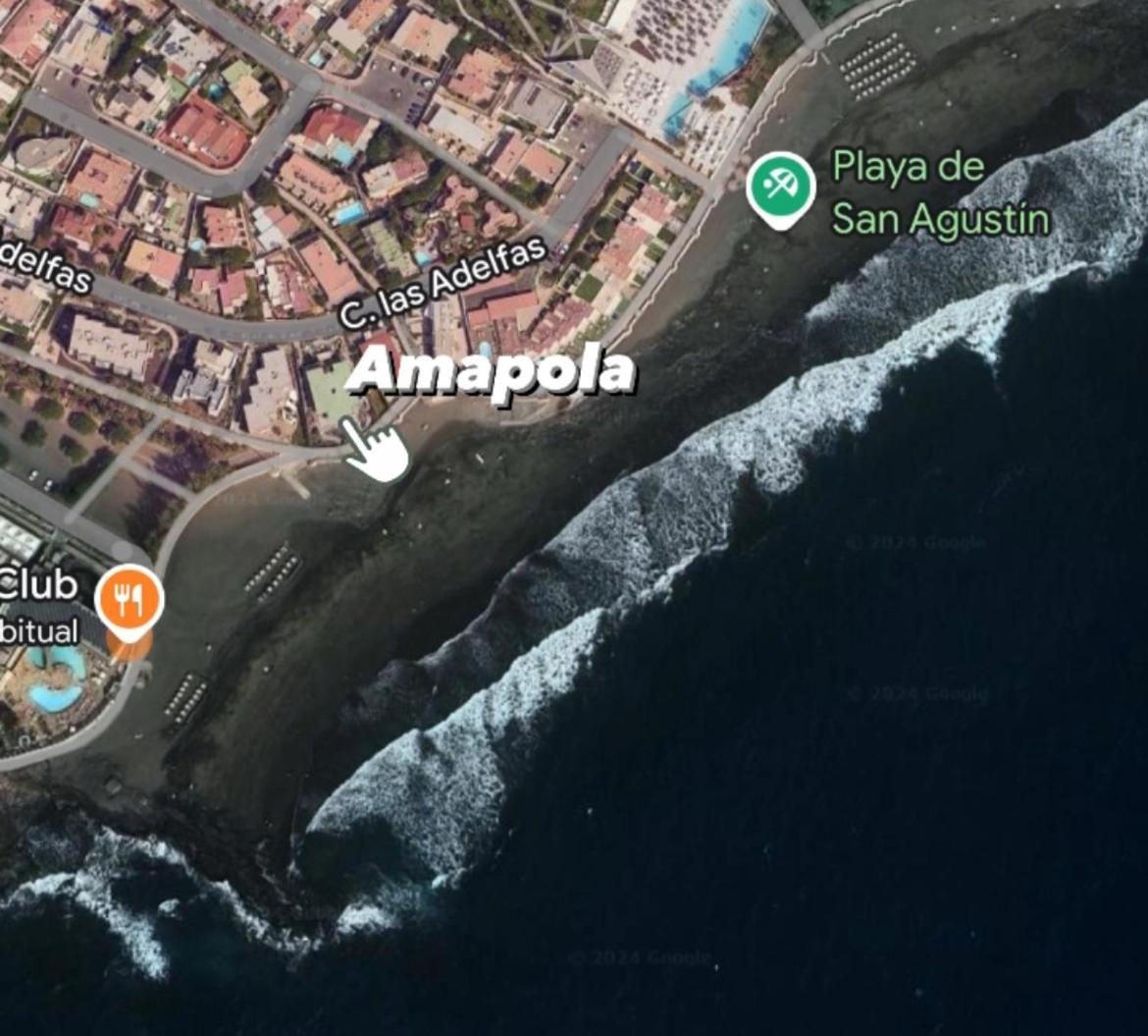 Amapola Ocean - Recien Reformado, Frente Al Mar San Agustín Exterior foto