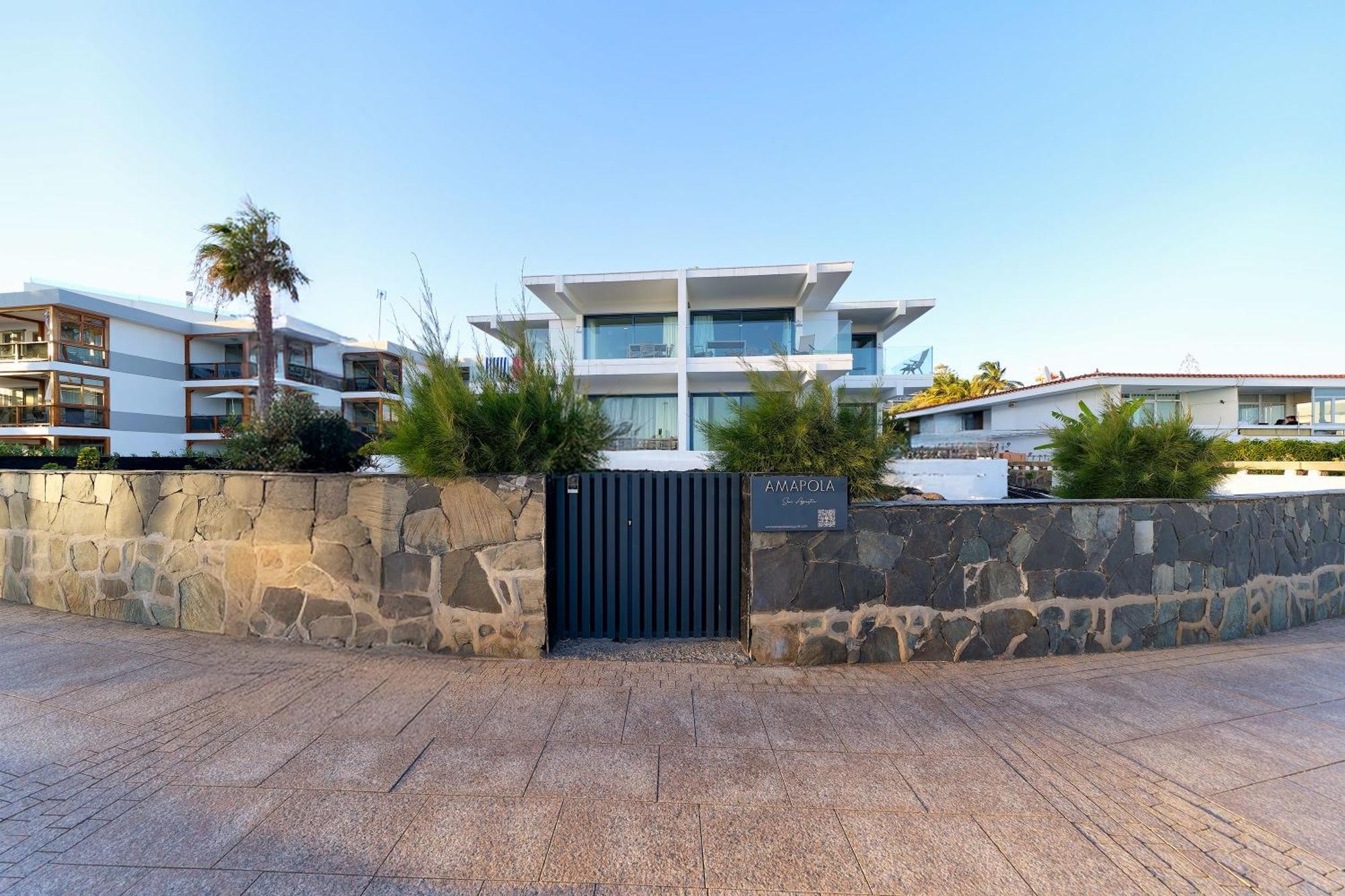 Amapola Ocean - Recien Reformado, Frente Al Mar San Agustín Exterior foto